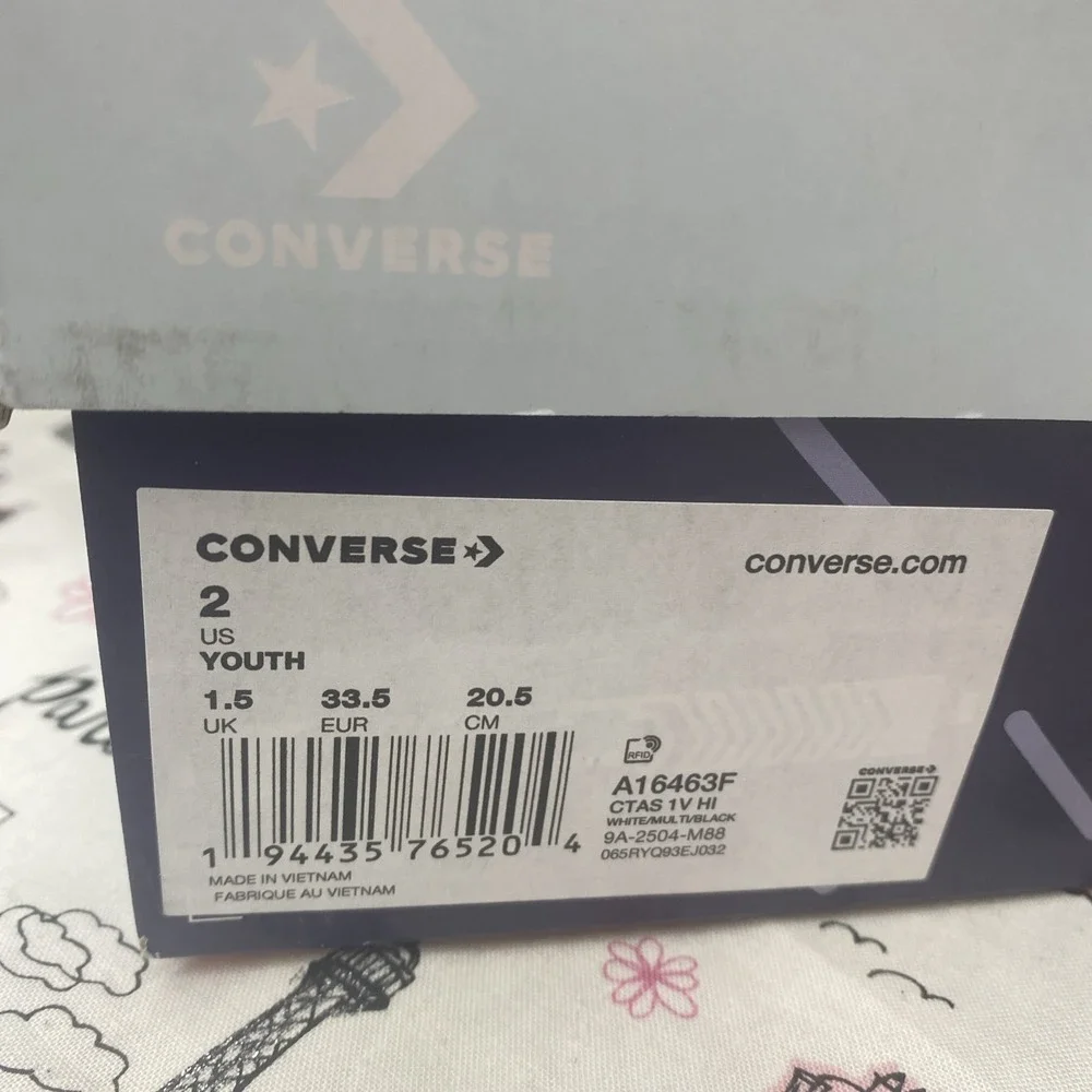 Converse X Bluey Chuck Taylor All Star Easy-on Size‎ 2Y